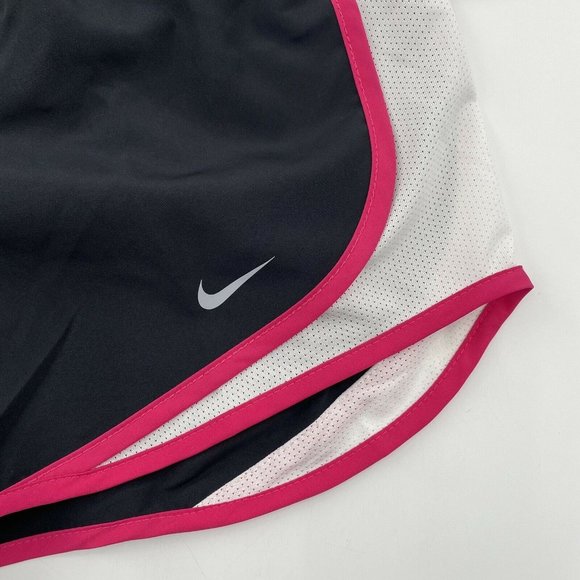 Nike Women's Tempo Dry Core 3" Running Shorts Black/Pink/White 831558 sz XS NWT - Picture 2 of 7